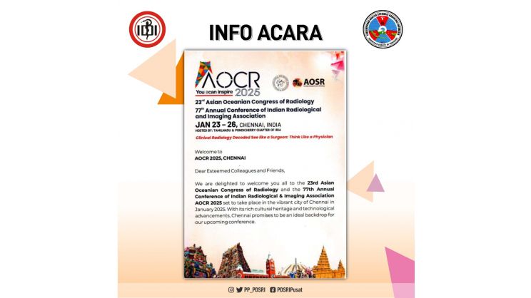 PDSRI | [23rd Asian Oceanian Congress of Radiology] AOCR 2025 with 77th ...